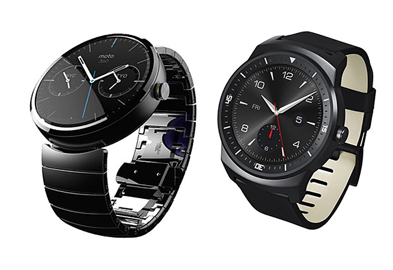 G watch r and moto 360